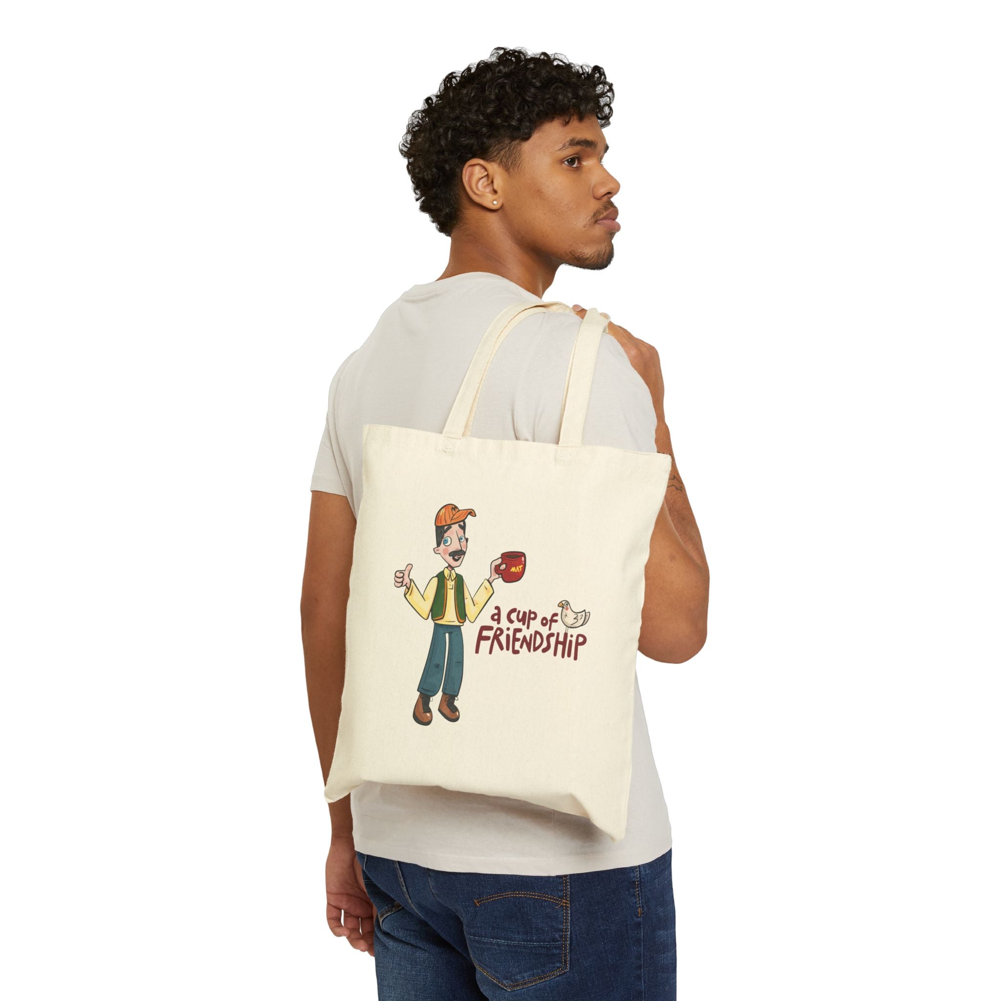 A cup of friendship Tote Bag